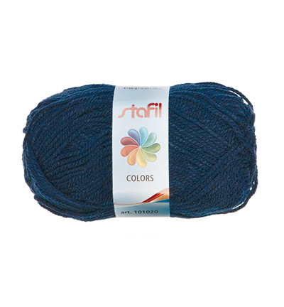 101020-30 - Stafil - Laine Colors, Bleu foncé - Stafil Colors
