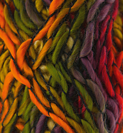 108037-14 - Stafil - Laine Fleurs, Ocre/saumon/marron - Laine Fleurs