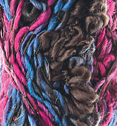 108037-20 - Stafil - Laine Fleurs, Mauve/bleu moyen, gris foncé - Laine Fleurs