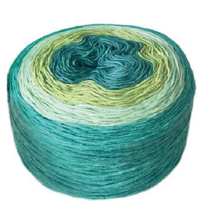 108058-06 - Stafil - Magic Dream Yarn 200gr, Green/may green/dark green/emerald - Magic Dream