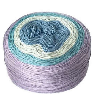 108058-09 - Stafil - Magic Dream Yarn, Cream/green/light blue/lavender - Magic Dream