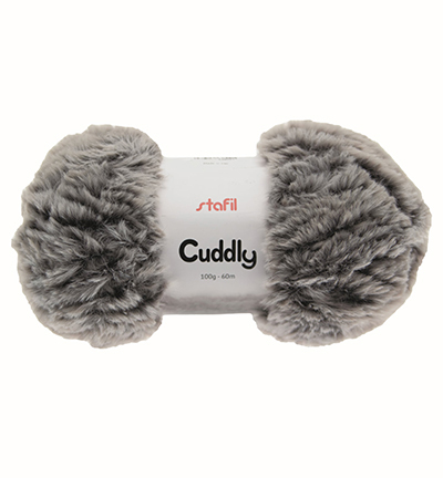108065-08 - Stafil - Laine Cuddly, Moucheté Noir - Cuddly