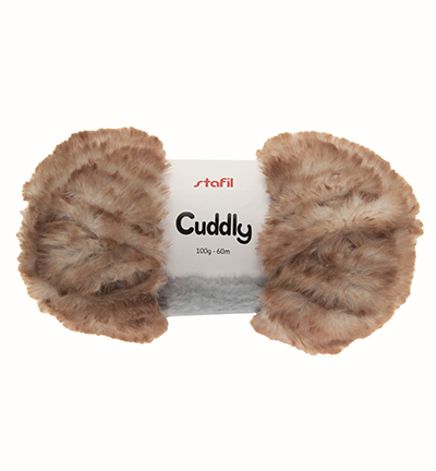 108065-10 - Stafil - Laine Cuddly, Moucheté Crème/Sable - Cuddly