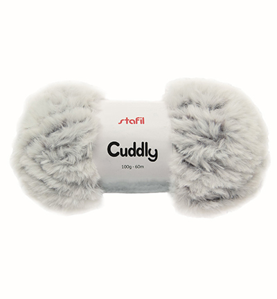 108065-11 - Stafil - Laine Cuddly, Moucheté Noir/Blanc - Cuddly