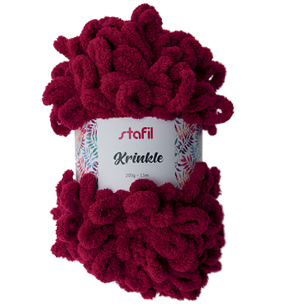 108067-10 - Stafil - Krinkle Yarn, Raspberry - Krinkle