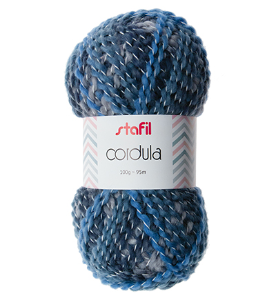 108070-02 - Stafil - Laine Cordula, Bleu - Cordula