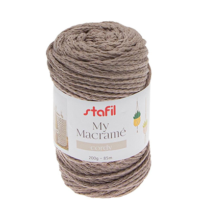 108075-03 - Stafil - Macrame Cordy, Beige - 