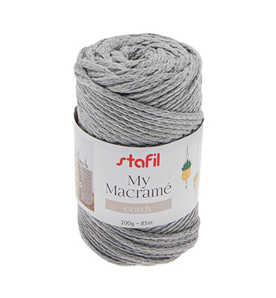 108075-07 - Stafil - Macrame Cordy, Stone - 