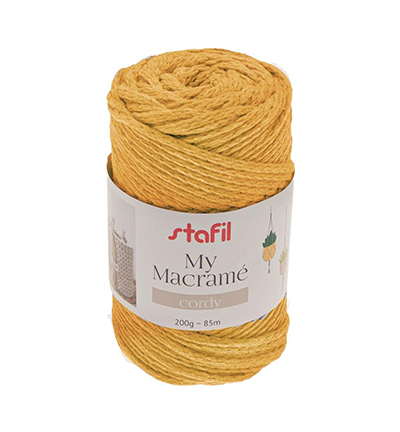 108075-27 - Stafil - Macrame Cordy, Amber - Macrame
