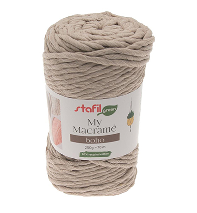 108076-03 - Stafil - Macrame Boho, Beige - Macrame