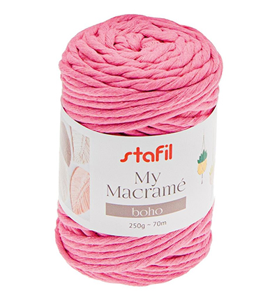 108076-16 - Stafil - Macrame Boho, Rose - 