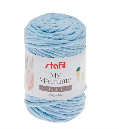 108076-20 - Stafil - Macrame Boho, Blue Baby - Macrame