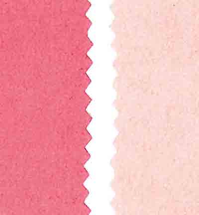 240068-11 - Stafil - Tissu en similicuir, d.face velours, Pink Light / Dark - 