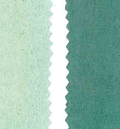 240068-13 - Stafil - Tissu en similicuir, d.face velours, Green Light / Dark - 