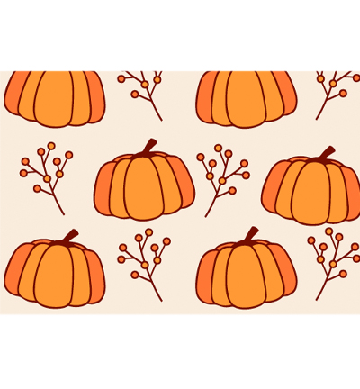 250156-23 - Stafil - Felt Pumpkins, Flesh Colour/Multicolor - 