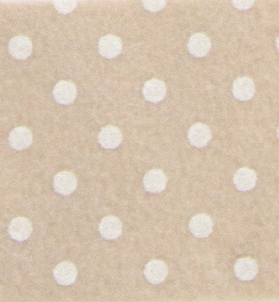 250171-2 - Stafil - Felt dots, Beige/Cream - 
