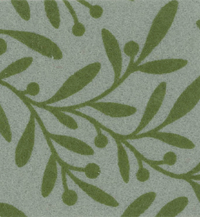 250191-46 - Stafil - Felt olive picks, L. Grey Silver/Olive Green - 