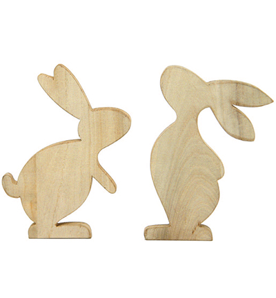 3055-27 - Stafil - Lapin en bois - 