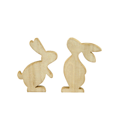3055-29 - Stafil - Lapin en bois - 