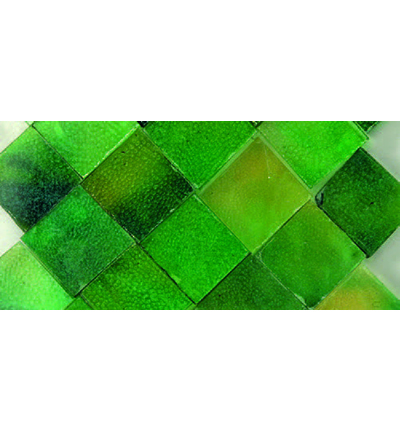 7612-021 - Stafil - Mosaique en verre, vert - Mosaique en verre, 1x1cm