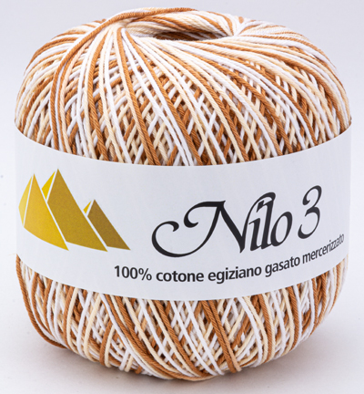 166460-216 - Stafil - 216 white/beige/rust - Nilo 3 - imprinted