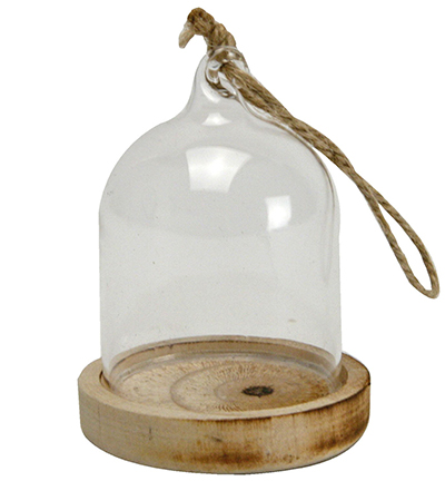 3923-57 - Stafil - Dome en verre à accrocher (vide) - Domes