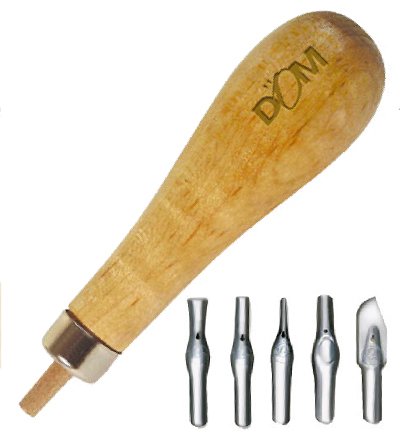 946-56 - Stafil - Outil Linol, poignée bois - 