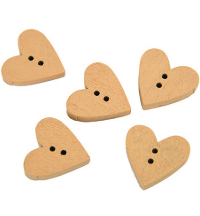 8460-641 - Stafil - Boutons, Coeurs Sb/36Pcs - 