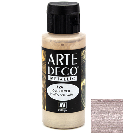 742001-124 - Stafil - Metallic Antique Silver - Acrylic Paint