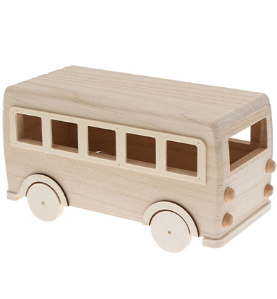 8634-02 - Stafil - Kit DIY bus en bois - Noël
