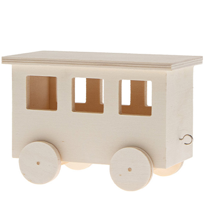 8634-04 - Stafil - Kit DIY wagon en bois 2pcs - Noël