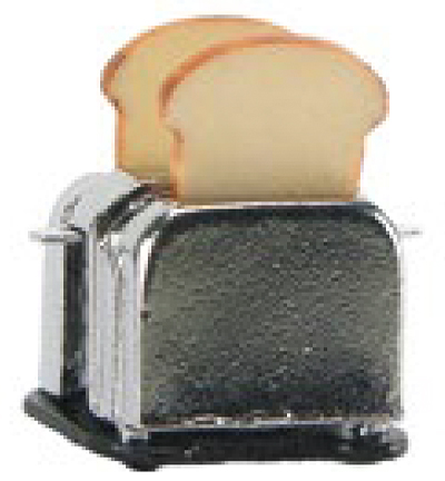 3392-641 - Stafil - Miniatures, Toaster silver - Manger, boire