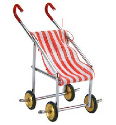 3392-671 - Stafil - Miniatures, Buggy red/white - Général