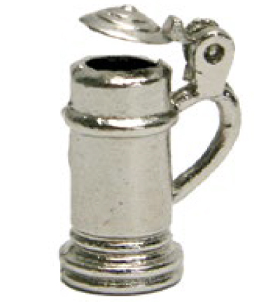 3392-831 - Stafil - Miniatures, Beer jug silver - Manger, boire