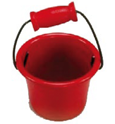 C5917-41 - Stafil - Miniatures, Bucket red - Jardin