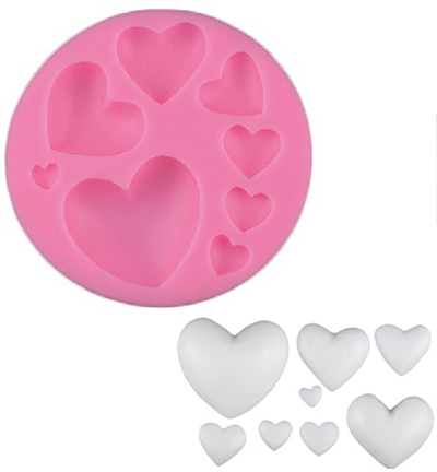 740039-18 - Stafil - Hearts - Moules Silicone