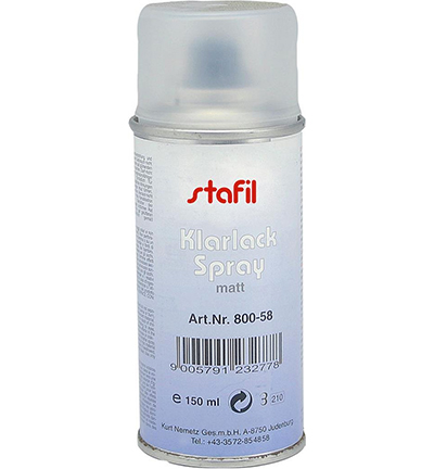 800-58 - Stafil - Klarlack Spray, Matt - 