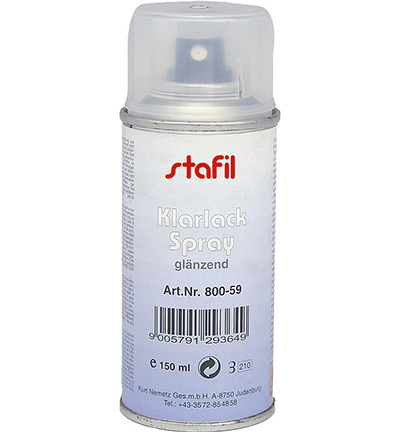 800-59 - Stafil - Klarlack Spray, Brillant - 