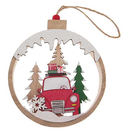 3993-011 - Stafil - Car with presents - Noel