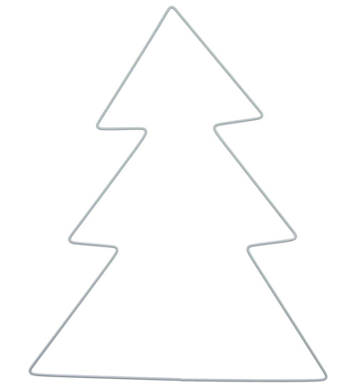 609-05 - Stafil - Sapin en métal blanc - Formes métalliques