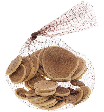 5981-46 - Stafil - Wooden disks Round naturel - Disques en bois
