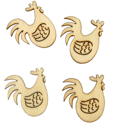 3393-271 - Stafil - Wooden Hens - Embellissements