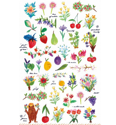 740019-22 - Stafil - Flowers, fruit - Autocollants 740019-22 - Stafil - Flowers, fruit - Autocollants