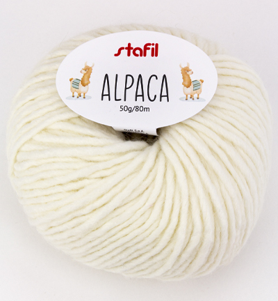100916-1 - Stafil - Alpaca Wool 70, White - Alpaca Wool