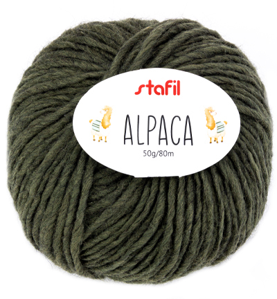 100916-14 - Stafil - Alpaca Wool 70, Moss-green - Alpaca Wool 100916-14 - Stafil - Alpaca Wool 70, Moss-green - Alpaca Wool
