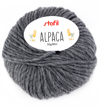 100916-16 - Stafil - Alpaca Wool 70, Medium grey - Alpaca Wool