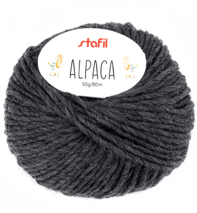 100916-17 - Stafil - Alpaca Wool 70, Dark grey - Alpaca Wool 100916-17 - Stafil - Alpaca Wool 70, Dark grey - Alpaca Wool