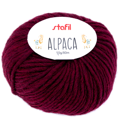 100916-65 - Stafil - Alpaca Wool 70, Dark red - Alpaca Wool 100916-65 - Stafil - Alpaca Wool 70, Dark red - Alpaca Wool