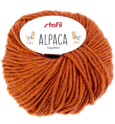 100916-550 - Stafil - Alpaca Wool 70, Orange - Alpaca Wool 100916-550 - Stafil - Alpaca Wool 70, Orange - Alpaca Wool