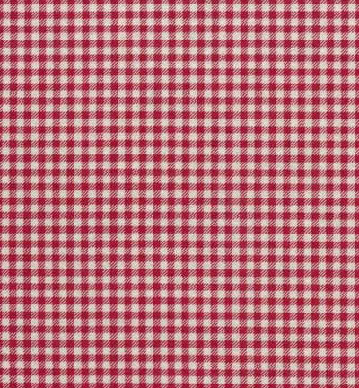 250710-254 - Stafil - Felt gingham, Offwhite/red - 